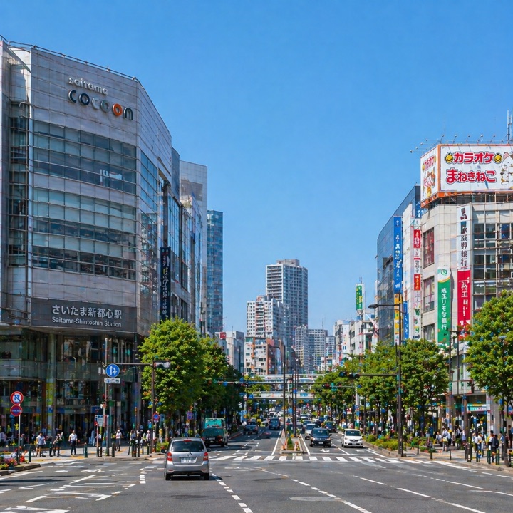 さいたま市の街並み
